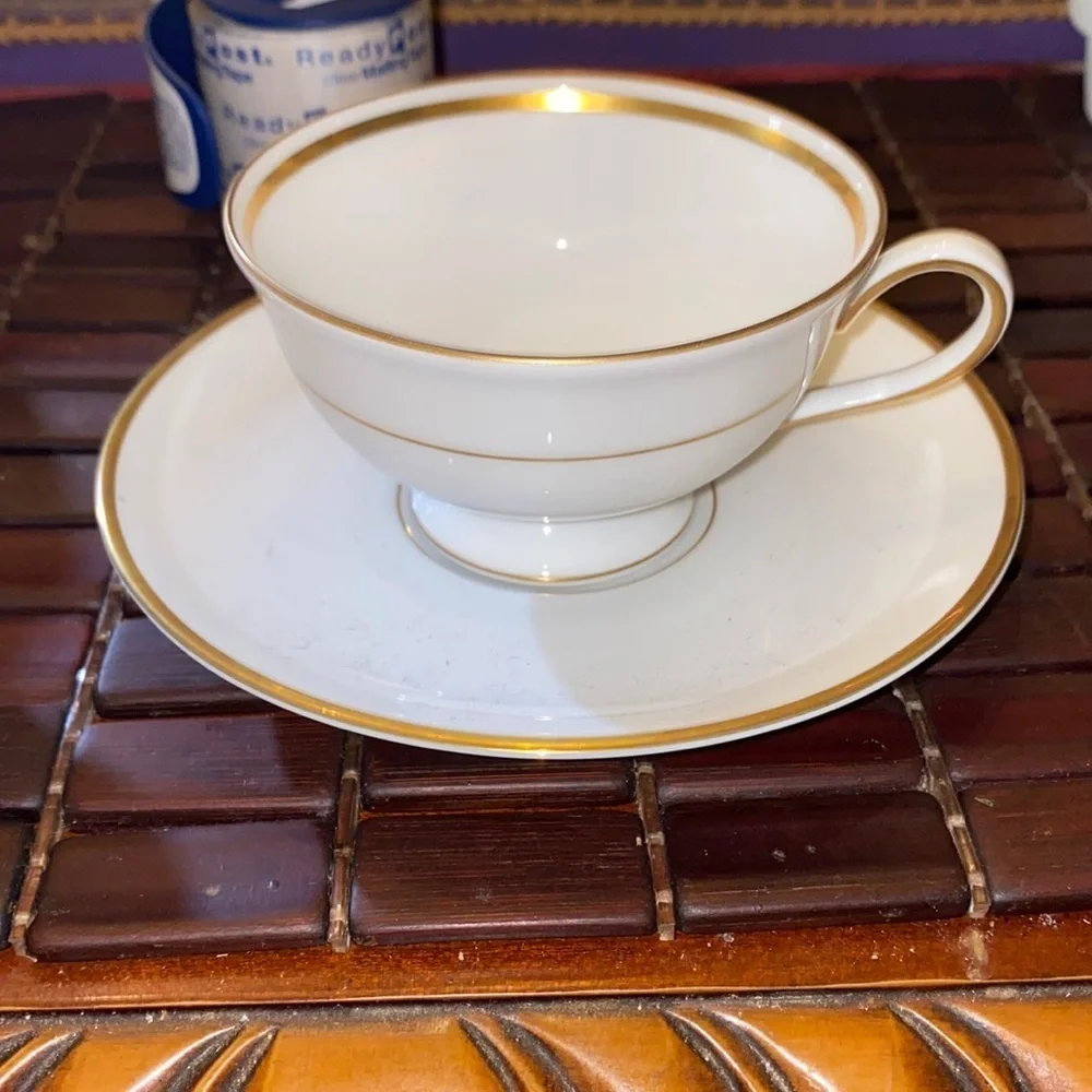 Princess house teacup and Francois’ saucer